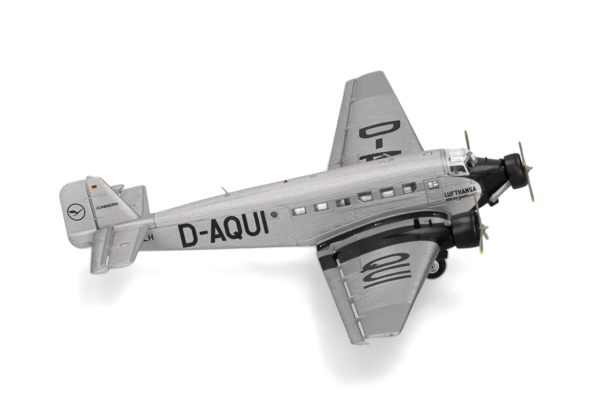 019040-001 Herpa Lufthansa / ルフトハンザドイツ航空 Ju-52 D-AQUI 1:160 完売しました。