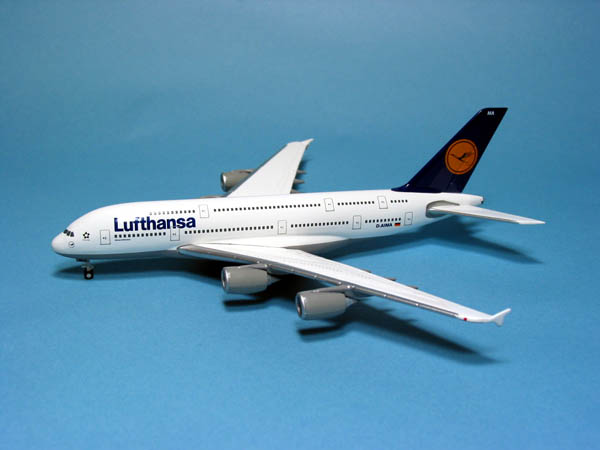 516129 Herpa Lufthansa / ルフトハンザドイツ航空 A380 D-AIMA 1:500 完売しました。