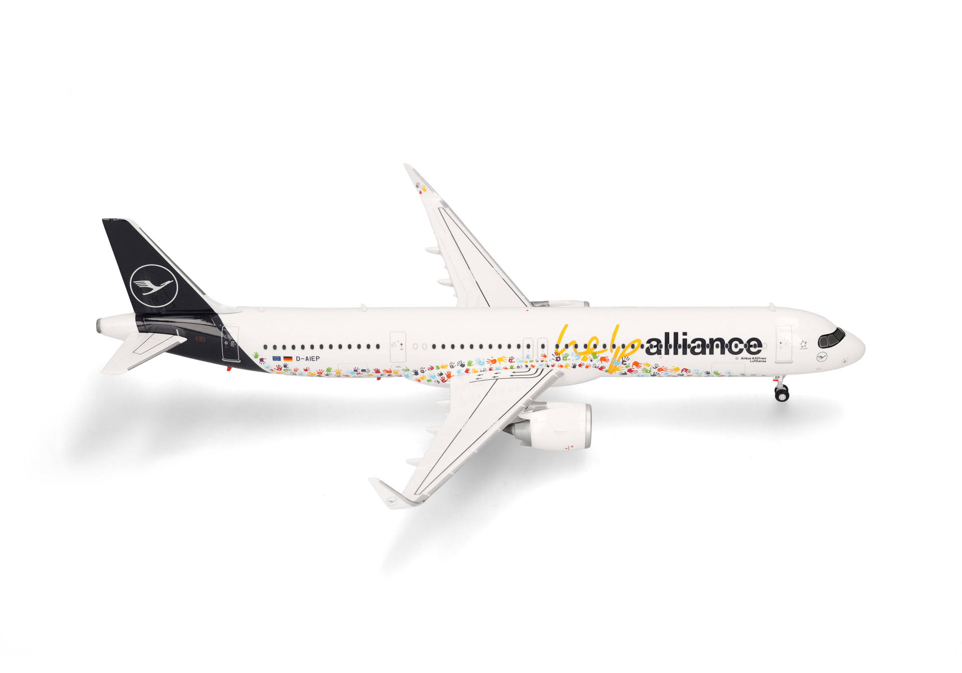 573900 Herpa Lufthansa / ルフトハンザドイツ航空 A321neo D-AIEP 