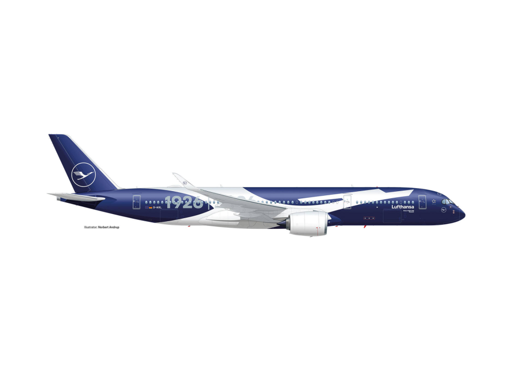 614924 Herpa SNAPFIT Lufthansa / ルフトハンザドイツ航空 A350-900 D-AIXL 