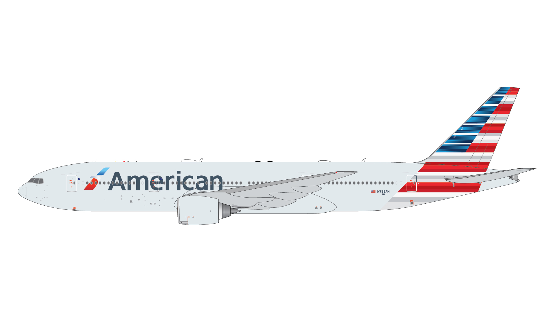 GJAAL2359 GEMINI JETS American Airlines / アメリカン航空 B777-200ER N788AN 1:400