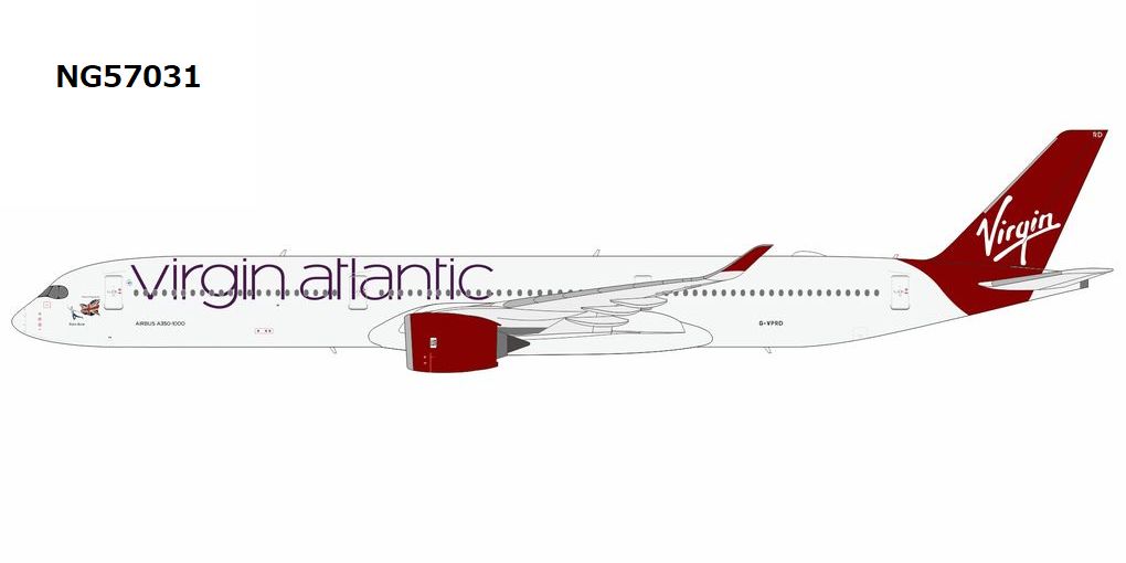 NG57031 NG MODELS Virgin Atlantic Airways / ヴァージン・アトランティック航空 named "Rain Bow" A350-1000 G-VPRD 1:400
