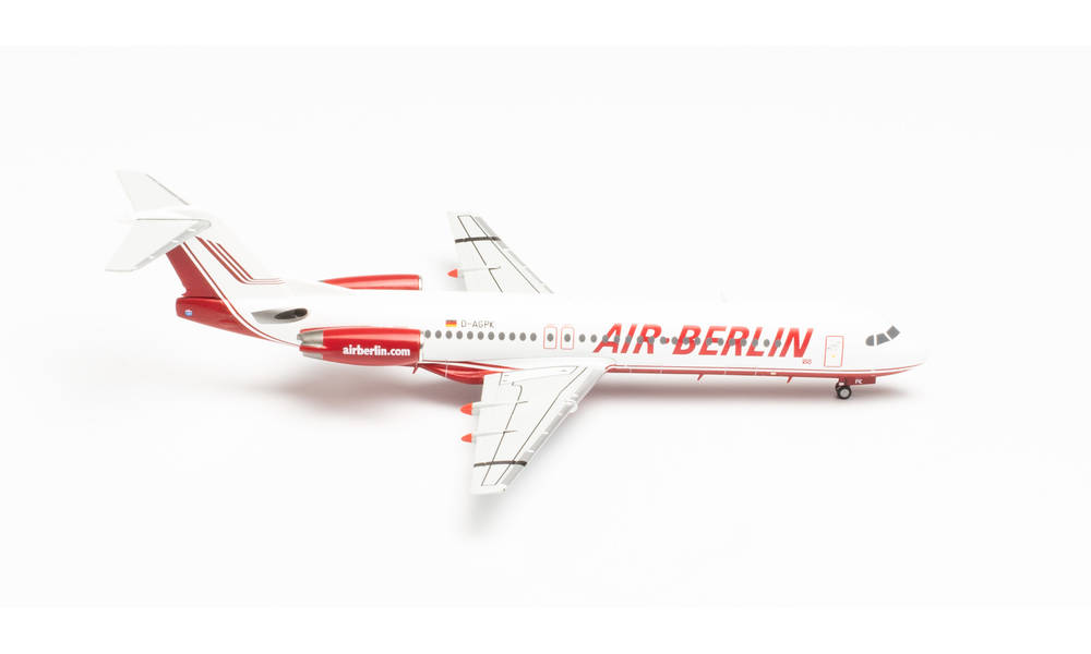 571203 Herpa Air Berlin / エア・ベルリン F-100 D-AGPK 1:200 メーカー完売