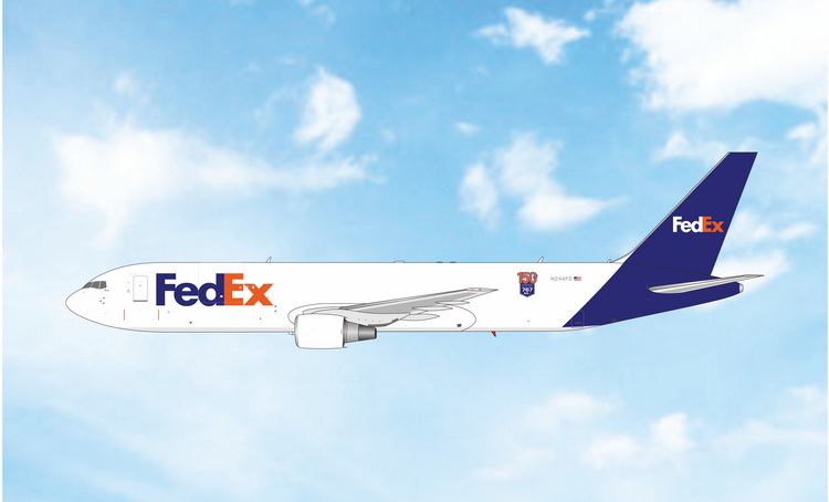 04703 Phoenix FedEx / フェデックス 150th and last B767 for FedEx B767-300F N244FE 1:400 予約