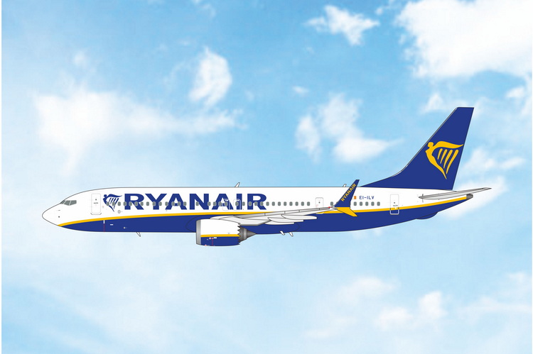 12098 Phoenix Ryanair / ライアンエアー B737 max8 EI-ILV 1:400 予約
