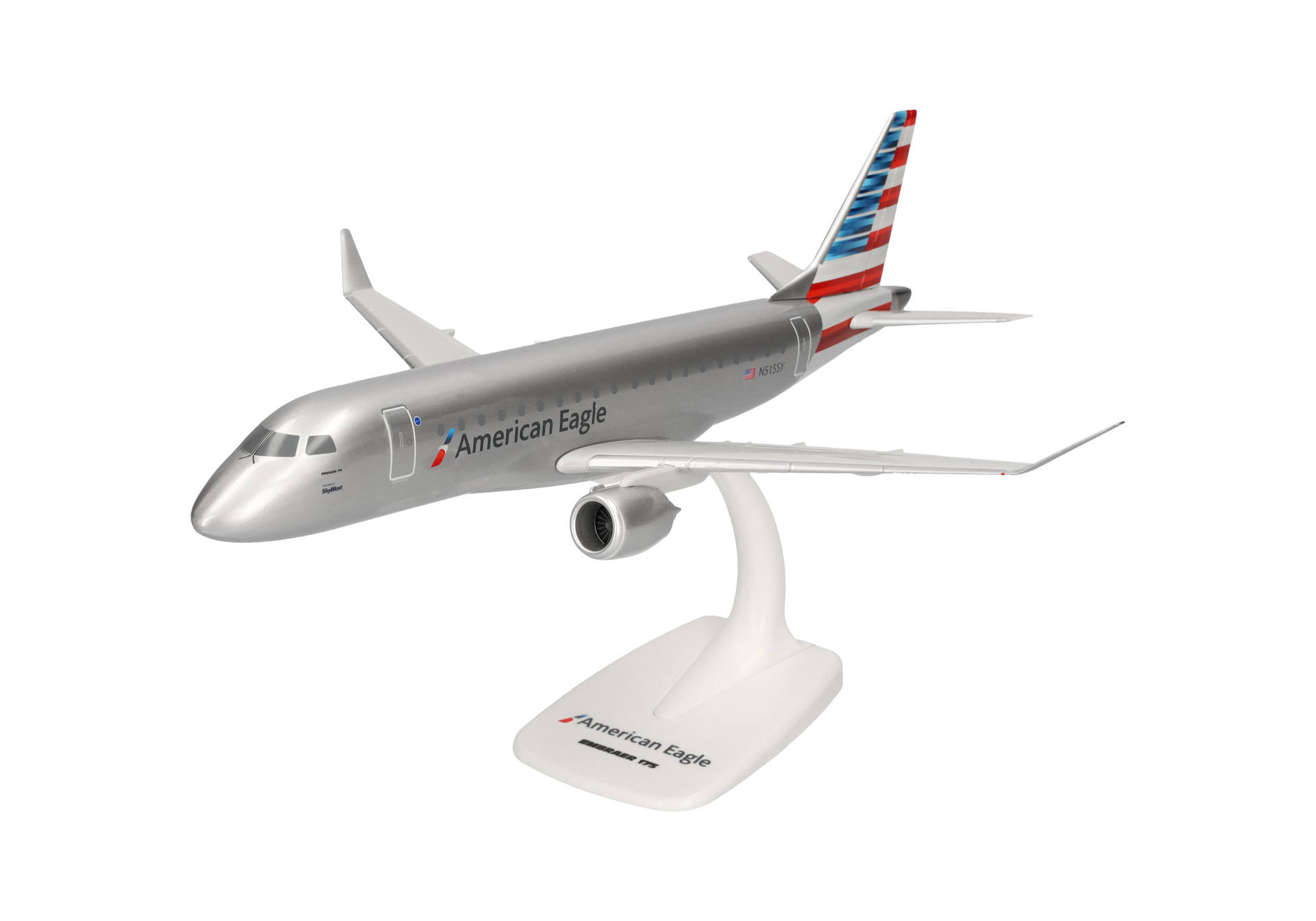 614887 Herpa SNAPFIT American Eagle / アメリカン・イーグル E175 N515SY 1:100 予約