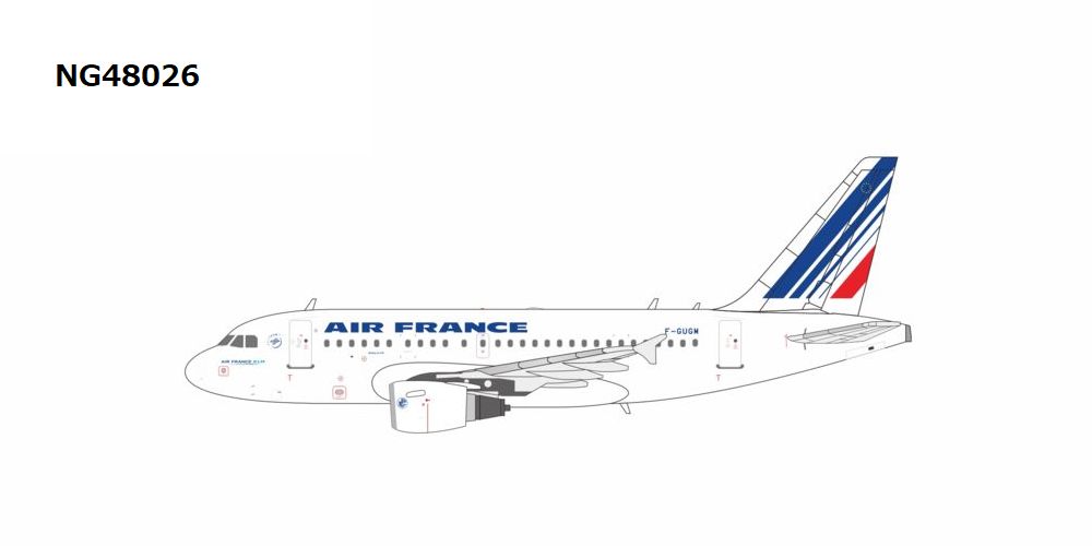 NG48026 NG MODELS Air France / エールフランス o/c A318-100 F-GUGM 1:400 お取り寄せ