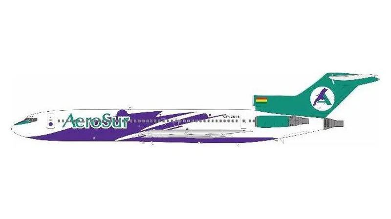 7225L0526 IN Flight200 AeroSur / アエロスール航空 727-200/Adv CP-2515 スタンド付き 1:200 予約