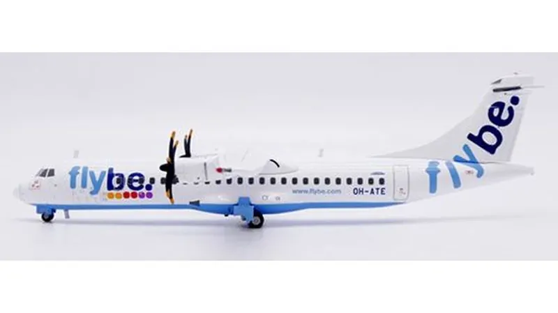 AYA201 JC WING Flybe / フライビー Nordic (Finnair) ATR72-500 OH-ATE スタンド付 1:200 予約