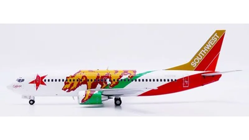 XX20583 JC WING Southwest Airlines / サウスウエスト航空 California One, OC Boeing 737-300 N609SW スタンド付 1:200 予約
