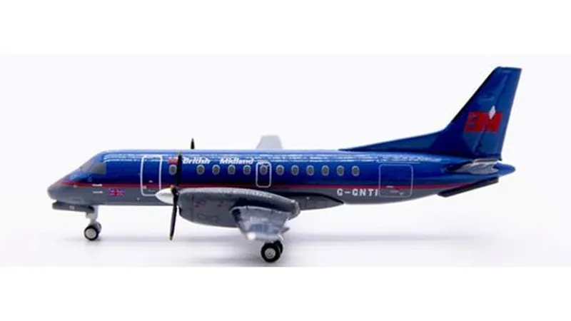 XX40237 JC WING BRITISH MIDLAND/BMI / ブリティッシュ・ミッドランド航空 Saab 340B G-GNTI 1:400 予約