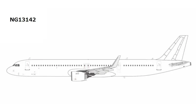 NG13142 NG MODELS White / ホワイト CFM LEAP-1A engines A321neo / 1:400 お取り寄せ