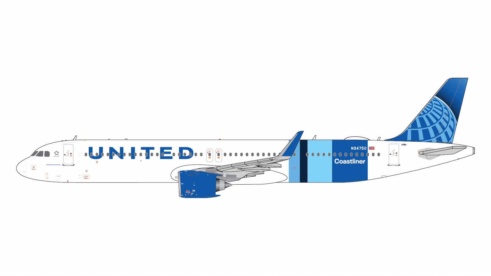 GJUAL2423 GEMINI JETS United Airlines / ユナイテッド航空 