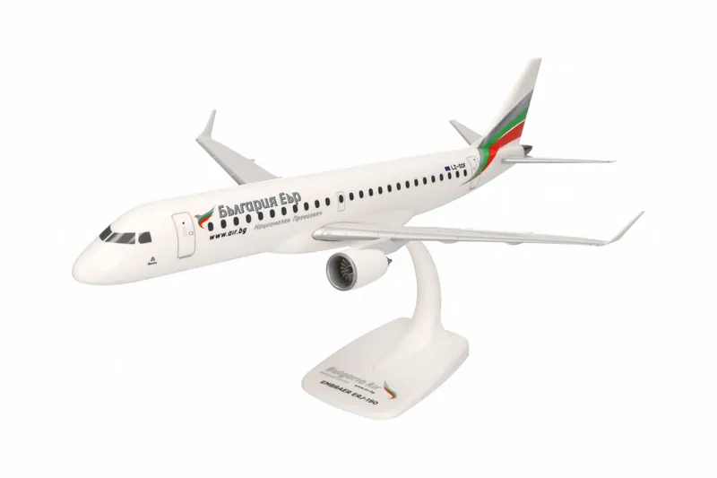 609258-001 Herpa SNAPFIT BULGARIA AIR / ブルガリア航空 E190 LZ-SOF 1:100 予約