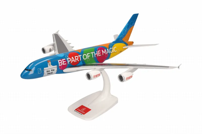 615068 Herpa SNAPFIT Emirates / エミレーツ航空 A380 A6-EEW Destination Dubai 1:250 予約