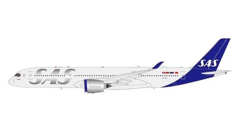 AV4370 Aviation400(AV400) SAS Scandinavian Airlines / スカンジナビア航空 Skyteam logo A350-900 SE-RSF 1:400 予約