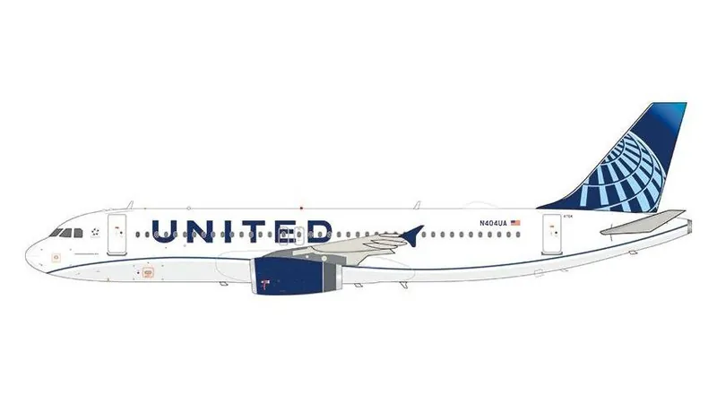 AV4461 Aviation400(AV400) United Airlines / ユナイテッド航空 A320 N404UA 1:400 予約
