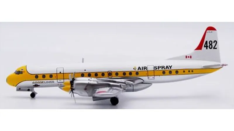 XX40304 JC WING Air Spray / エアスプレー 482 L-188C C-FJLO 1:400 予約