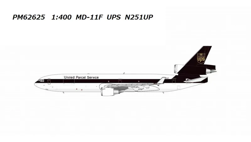 PM62625 Panda Models UPS / ユーピーエス MD-11F N251UP 1:400 予約