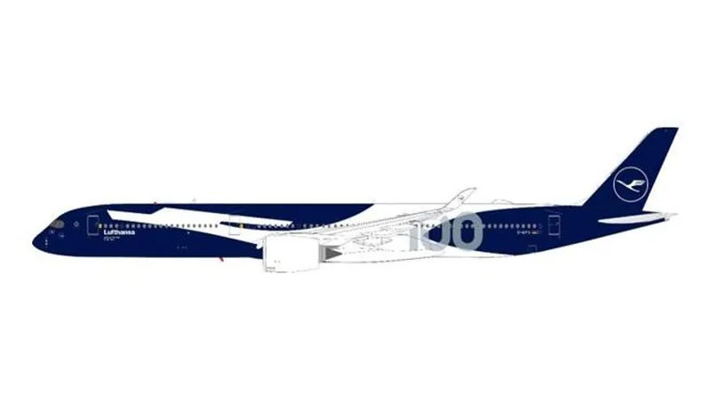 JFA35010006 JFOX Lufthansa / ルフトハンザドイツ航空 100th Anniversary A350-1000 D-AIFA 1:200 スタンド付 予約