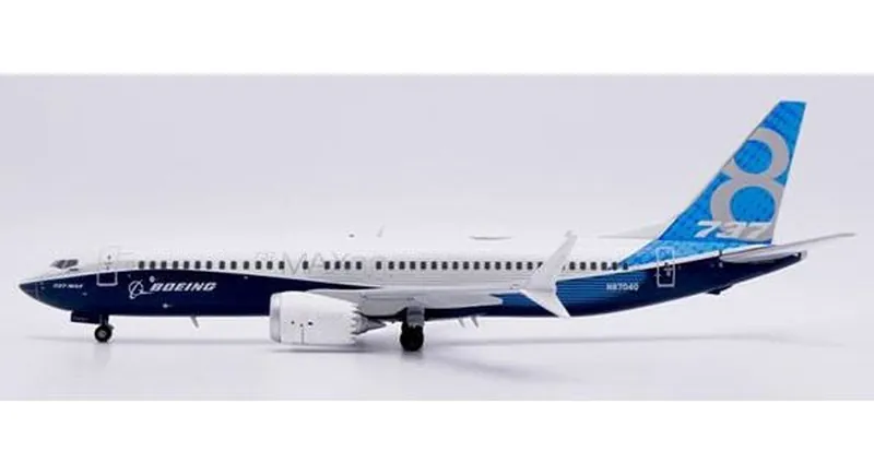 LH2486 JC WING Boeing / ボーイングカラー 737 MAX8 N8704Q スタンド付 1:200 予約