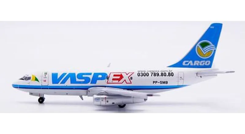 XX40717 JC WING VASP / VASPブラジル航空 VASPEX 737-200F PP-SMB 1:400 予約