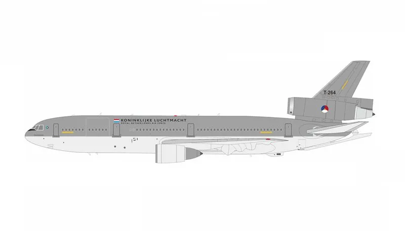 KDC10T264 IN Flight200 ROYAL NETHERLANDS AIR FORCE / オランダ空軍 オランダ王立空軍 KDC-10-30(CF) T-264 スタンド付き 1:200 予約
