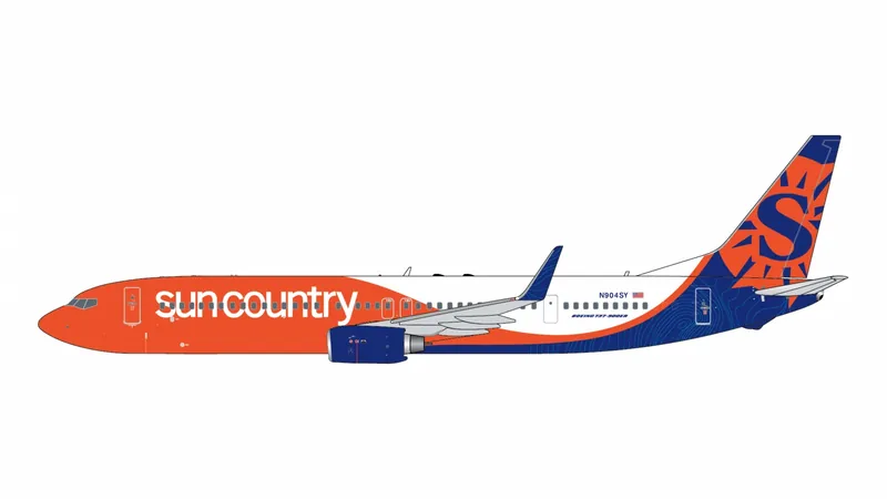GJSCX2407 GEMINI JETS Sun Country Airlines / サンカントリー B737-900ER N904SY 1:400 予約