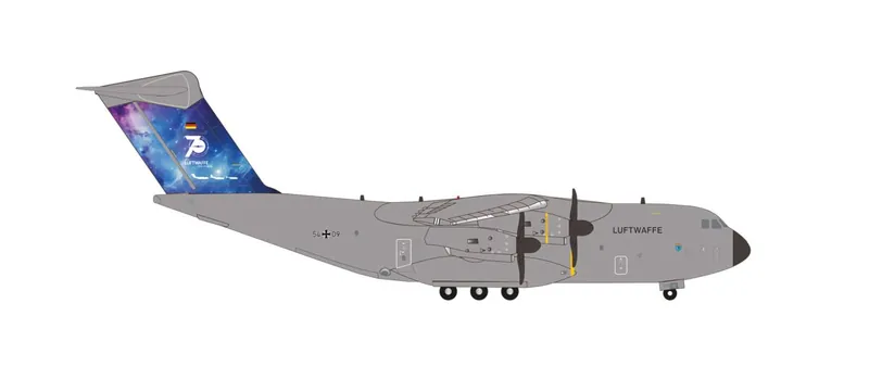 574365 Herpa Luftwaffe / ドイツ空軍 A400M 54+09 70 Jahre Luftwaffe 1:200 予約