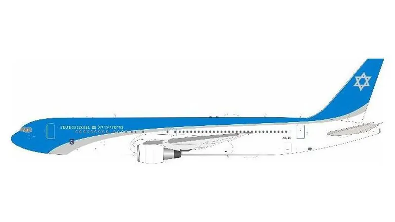 763IDF0526 IN Flight200 Israeli Air Force IAF / イスラエル空軍 767-300ER 4X-ISR スタンド付き 1:200 予約