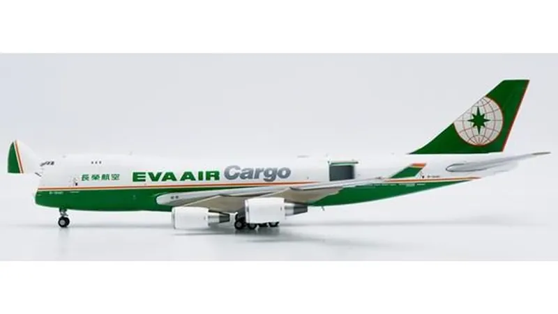 XX40262C JC WING EVA AIR CARGO / エバー航空 カーゴ/エヴァエアカーゴ/長栄航空 747-400F B-16481 開閉選択式 1:400 予約