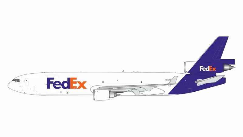 GJFDX2449 GEMINI JETS FedEx / フェデックス MD-11F N572FE 1:400 予約