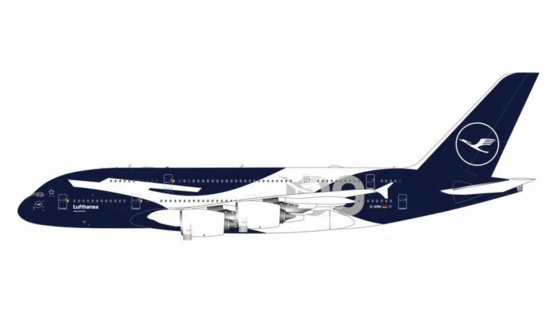 GJDLH2410 GEMINI JETS Lufthansa / ルフトハンザドイツ航空 