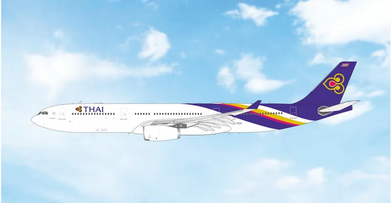 12137 Phoenix Thai Airways / タイ国際航空 A330-300 HS-TEX 1:400 予約