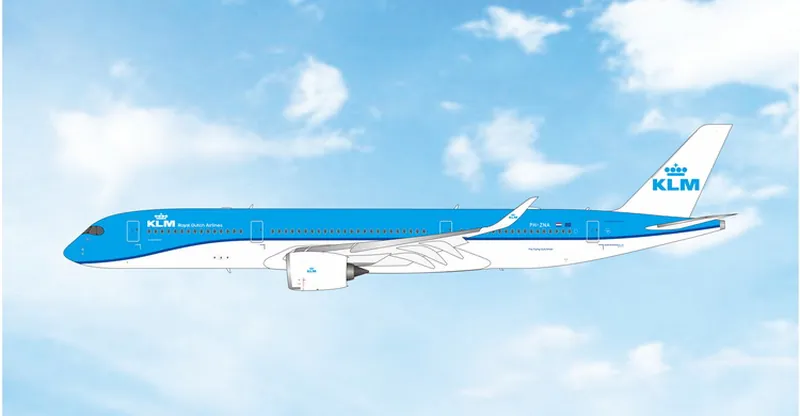 12140 Phoenix KLM / KLMオランダ航空 A350-900 PH-ZNA 1:400 予約