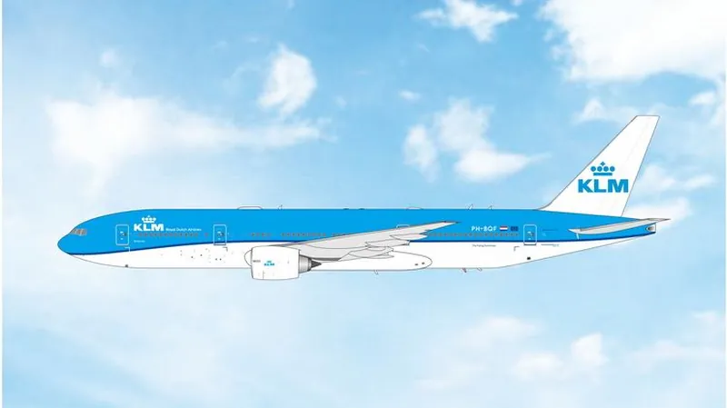 12144 Phoenix KLM / KLMオランダ航空 777-200 PH-BQF 1:400 予約